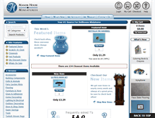 Tablet Screenshot of manorhouseminis.com